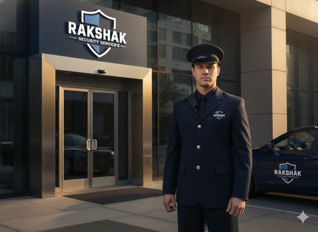 Professional security service team